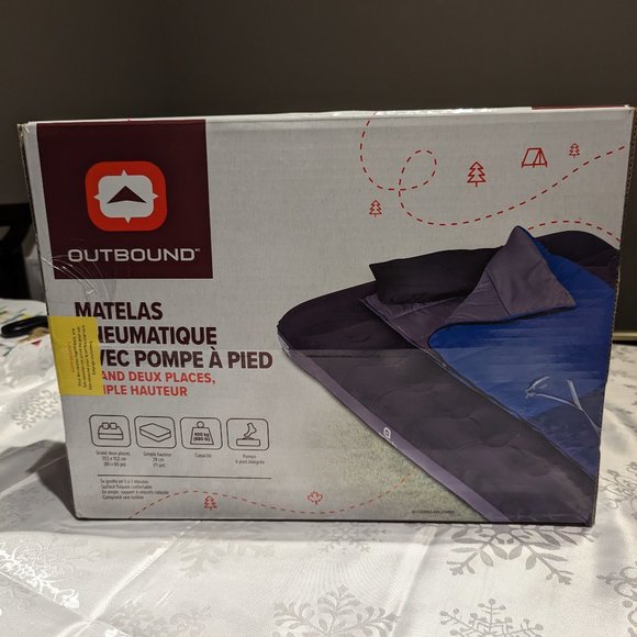 Queen size Outbound Inflatable Air mattress/Airbed - Picture 1 of 5